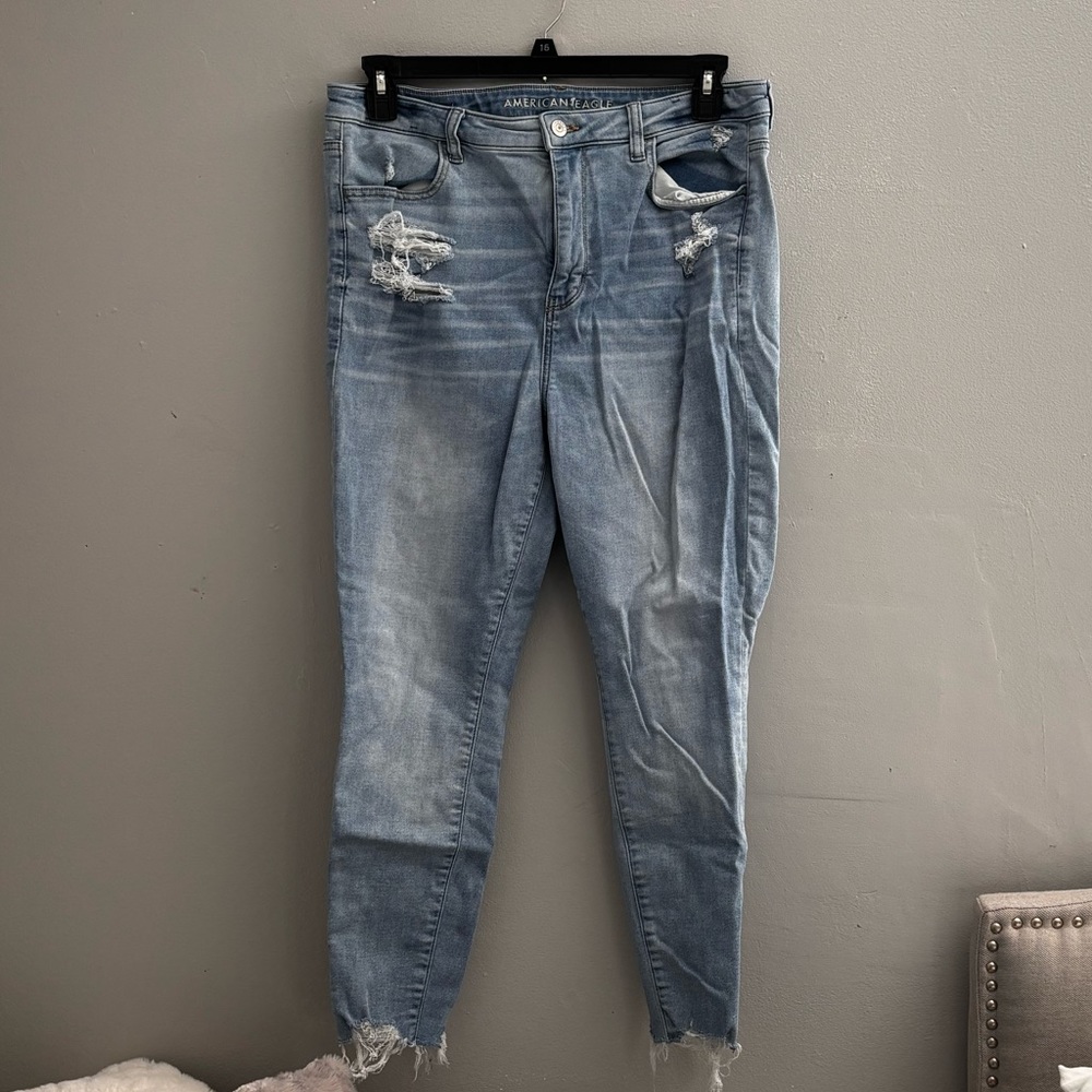 AMERICAN EAGLE Next Level Soft Knit Super High-Waisted Jegging